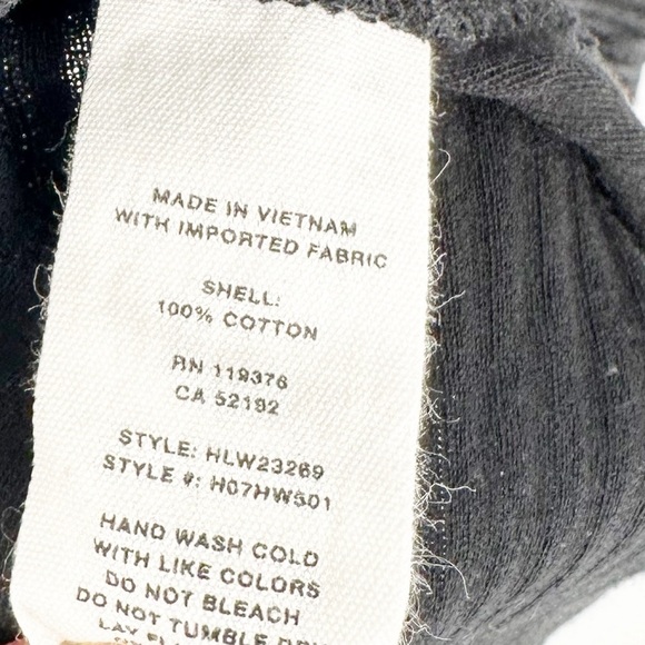 Helmut Lang Turtleneck Black Long Sleeve Top Small - Picture 5 of 6